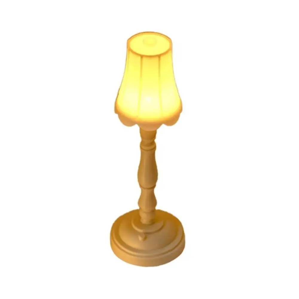 White/Coffee Vintage LED Night Light LED European Night Light Vintage Style Decorative Figurine Bedside Lamp Bedroom