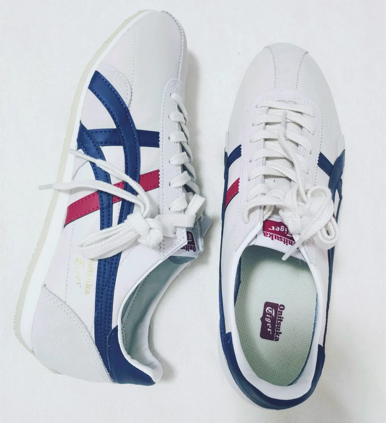 

Onitsuka Tiger Runspark Мужская и женская обувь для скейтбординга Низкие кроссовки в стиле ретро Синтетическая кожа TH201L-9950