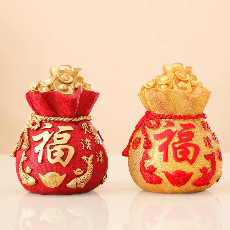 

Creative home decorations, lucky bags, piggy banks, resin ornaments, study desk decorations, gift ornaments
