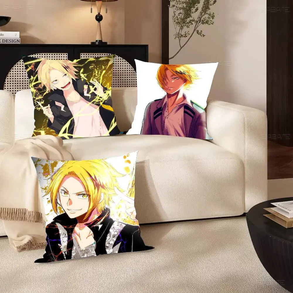 My D-Hero C-Academia Kaminari Denki Pillow Case Sofa Cushion Cover Room Home Decoration