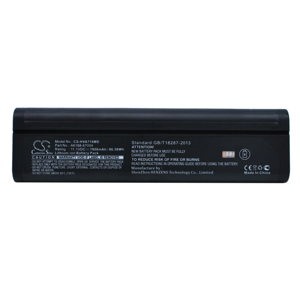 

Li-ion Medical Battery for Tektronix, 11.1V, 7800mAh , Compatible Models: VA7100, VA7110, VA7400, VA7410