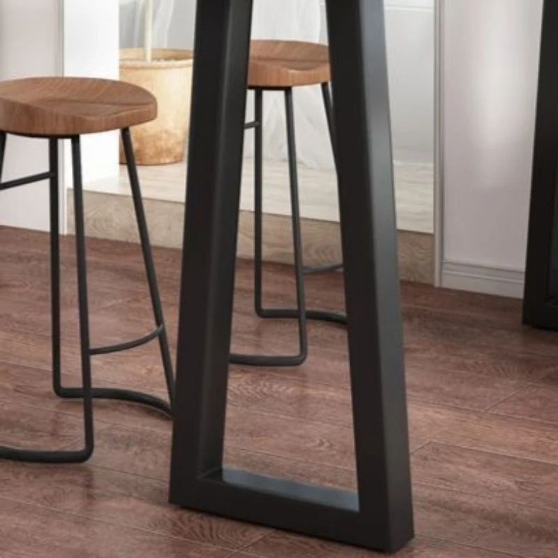 Excelente mesa de Bar para balcón, mesa de comedor estrecha y cómoda para ahorrar espacio, muebles de Bar de artista comercial, Stalas Baro XY40JBZ