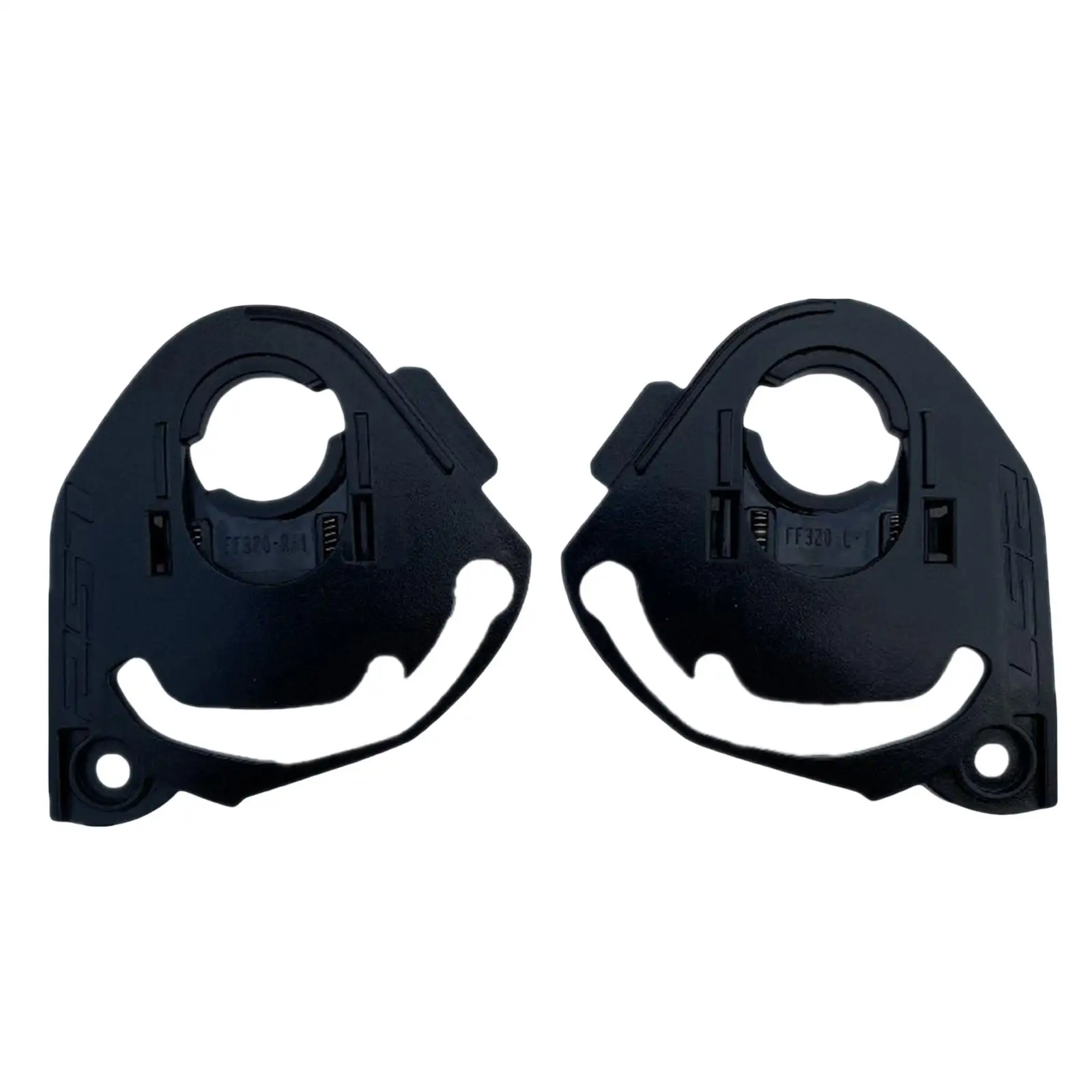 

2 Pieces Motorcycle Helmet Lens Base, Parts Side Plate for Ff320 Ff328 328 320