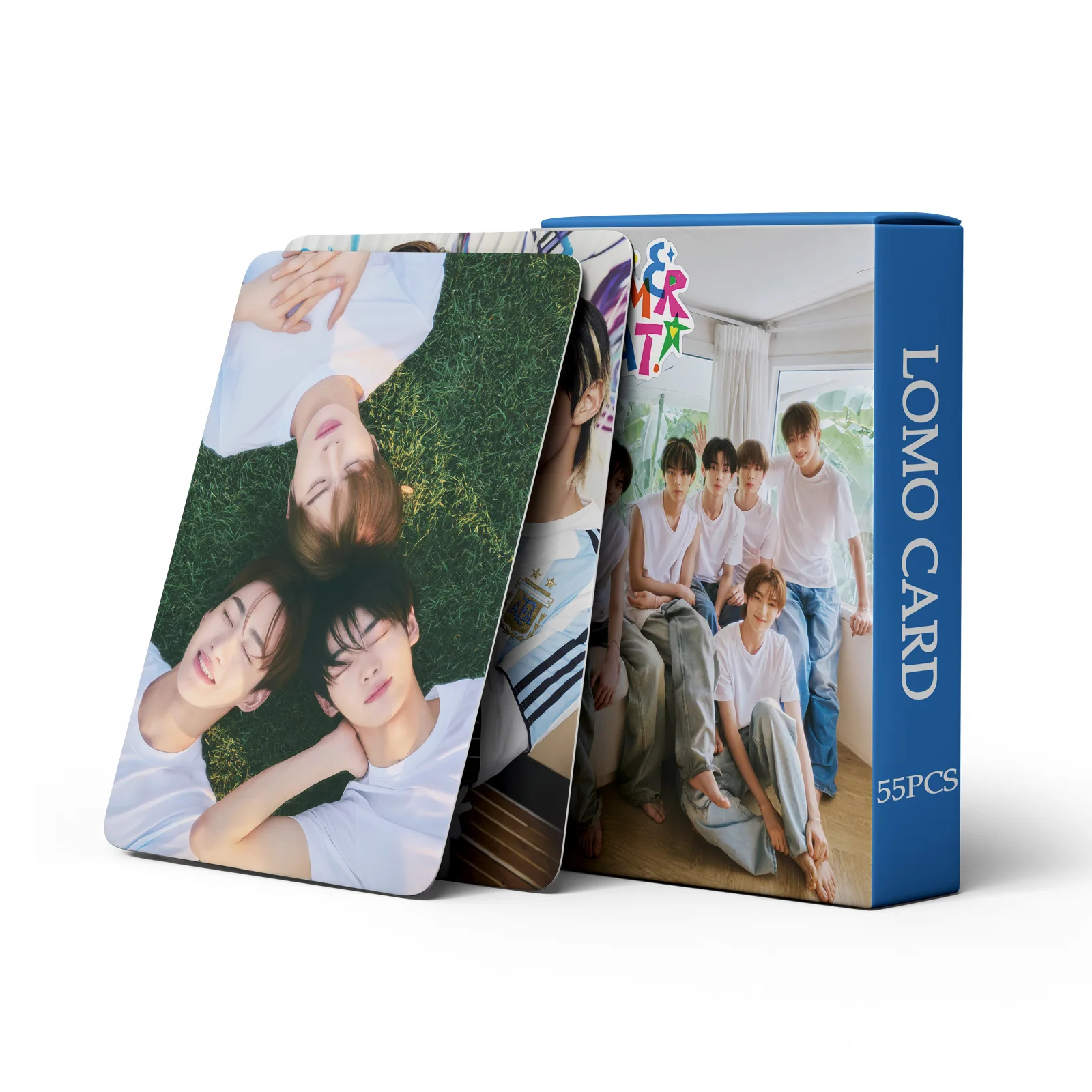 55 pz/set Kpop TWS Album SUMMER BEAT photocard foto HD di alta qualità carta LOMO in stile coreano SHINYU HANJIN Fans collezioni