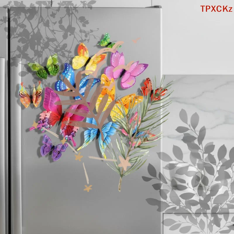 3d-наклейки-в-виде-бабочек-для-декора-стен-двухслойные-разноцветные-для-свадебной-вечеринки-12-шт-наклейки-для-дома-и-холодильника