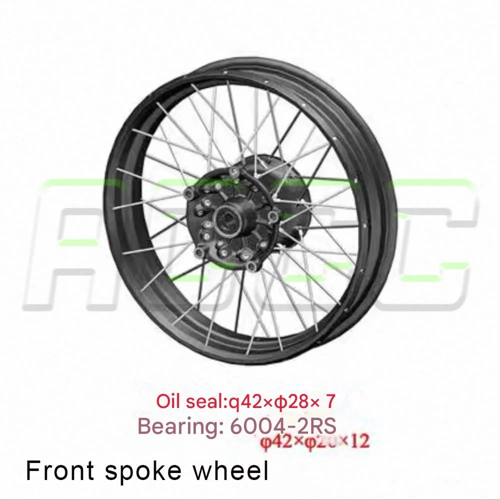 For ZONTES 368G Front and Rear Vacuum Tire Vacuum Spoke Wheel Hub 150/110/70-17 Semi-smelt Tire