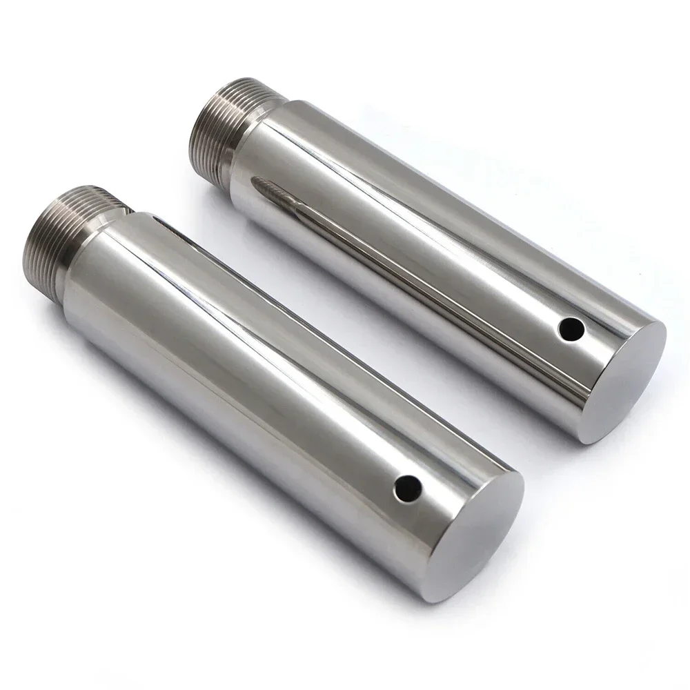 

Chrome Fork 5" Extension For Harley Davidson Sportster Iron 883 1200 XL Dyna 39mm Tube Aftermarket Motorcycle Parts