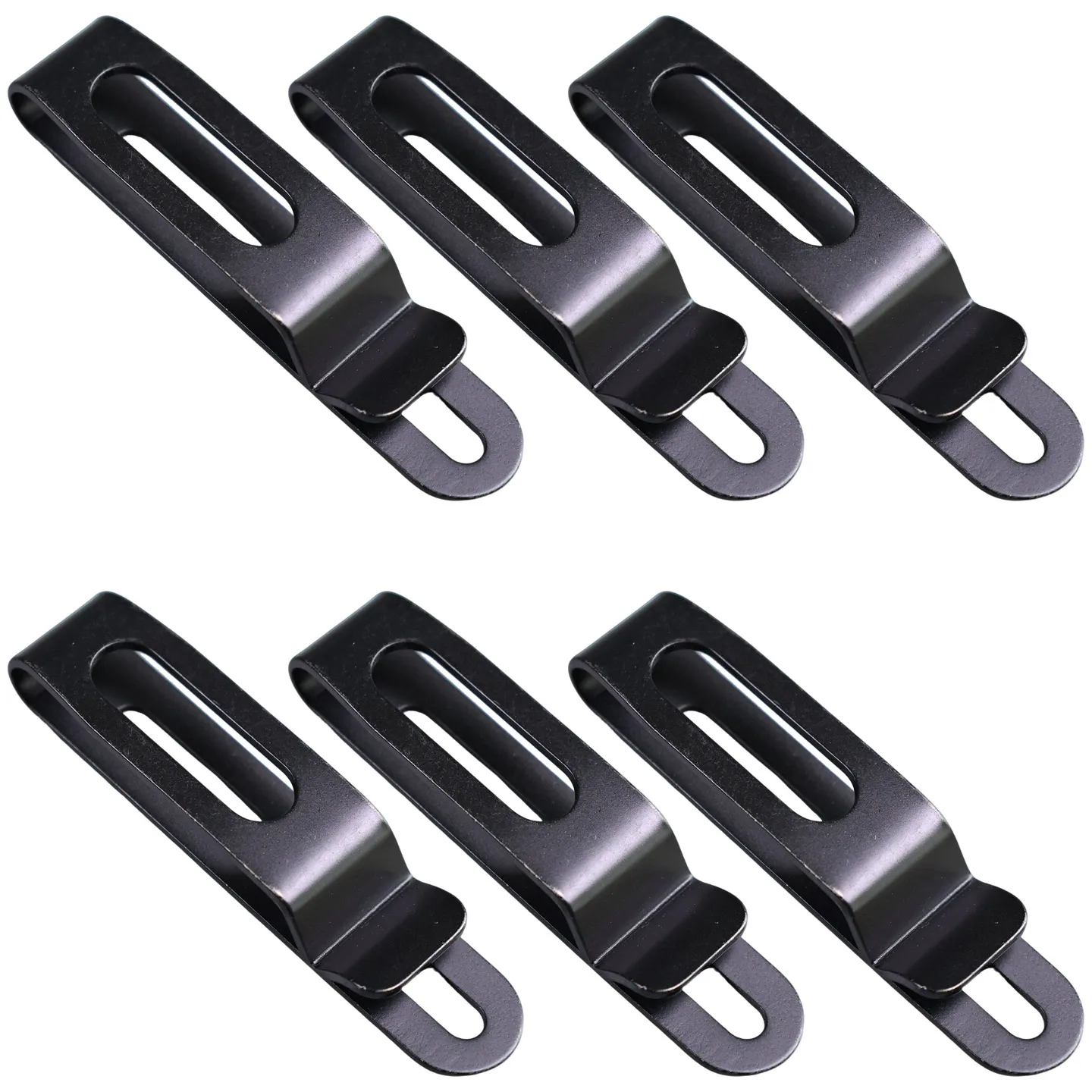 Kydex Waist Belt Clip Professional 420 Stainless Steel Kydex Sheath Clip with Screws for IWB Holsters  Accessories Scabbard