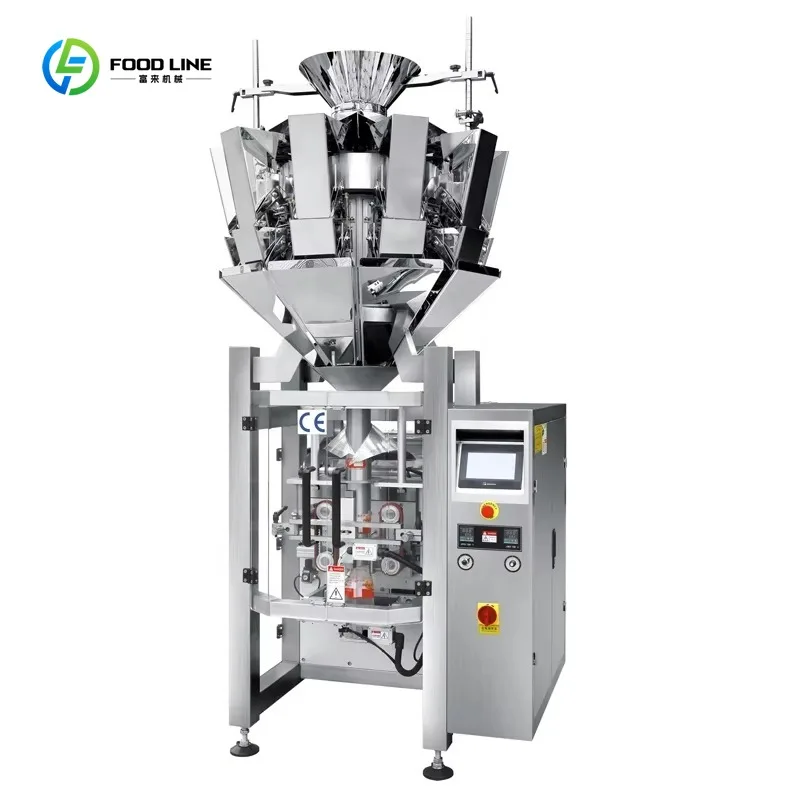 100g 200g 500g Food Nuts Rice Granule Packing Grain Rice Sugar Bean Filling Sealing Printing Automatic Packaging Machine Custom