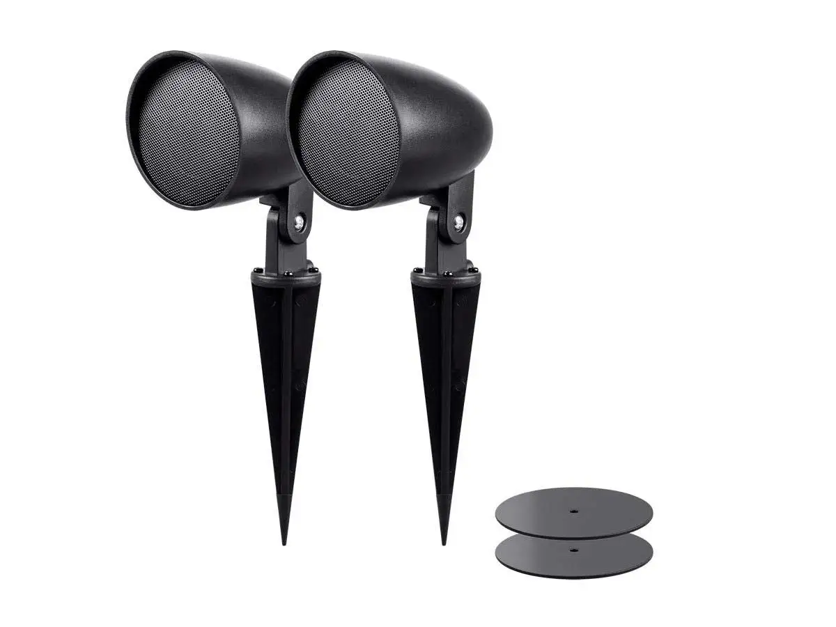 

Outdoor 2.5-Inch Satellite Garden Speaker Pair - Weatherproof & High Quality