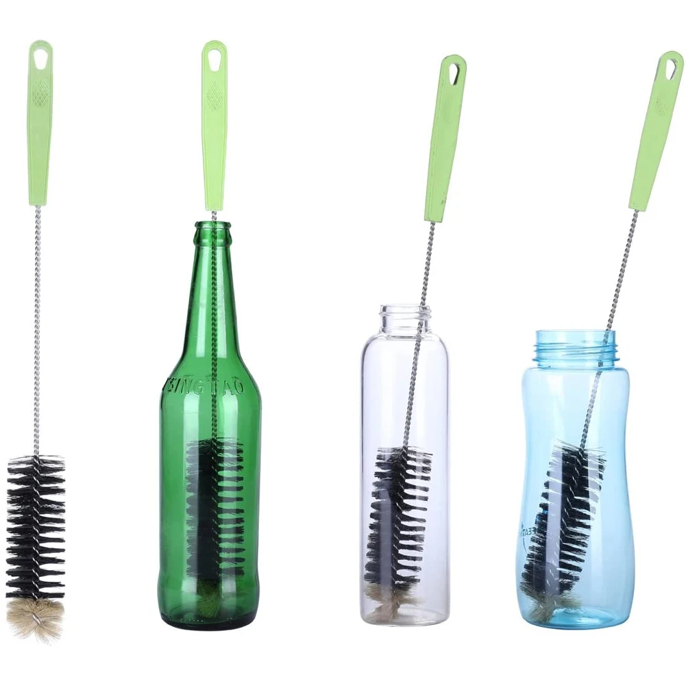 Ultra Long Carafe Brush, Bottle Brush Narrow Bottle Washers Beer, Wine, Kombucha, Decanter, Water Bottles, Thermos,