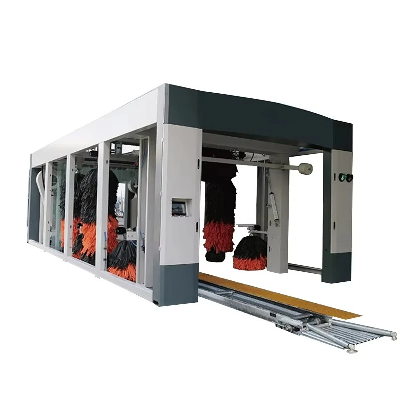 نظام غسيل السيارات الأوتوماتيكي متعدد الوظائف مع نقع مسبقًا وتطبيق الشمع الرغوي الثلاثي