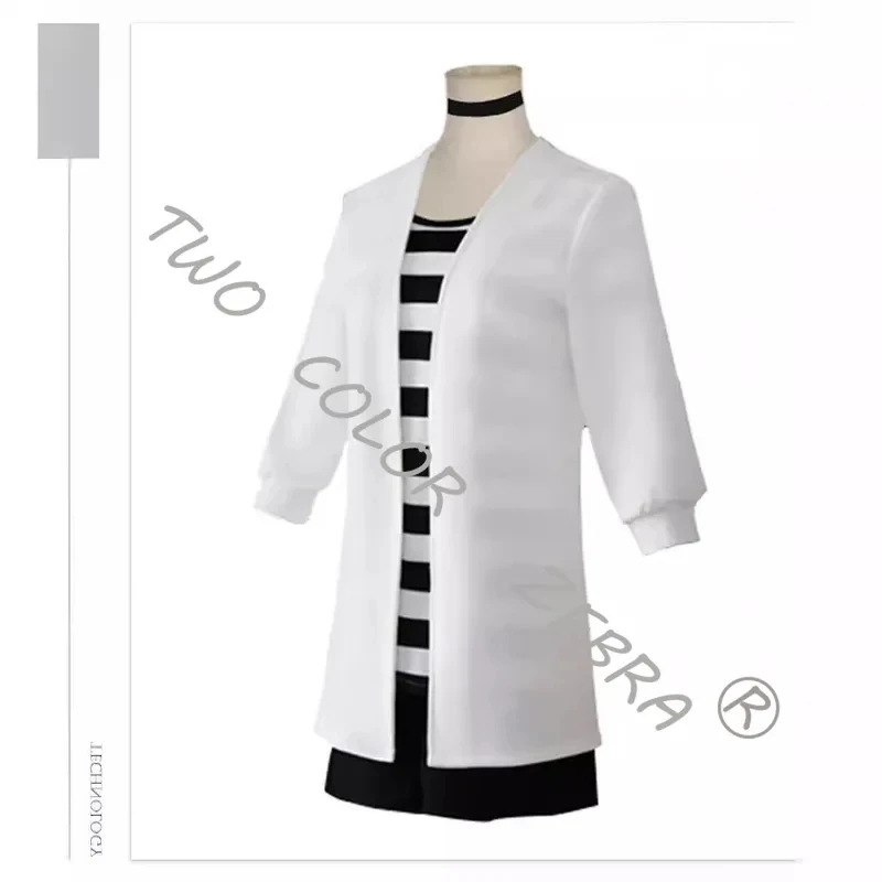 A;3\v,7'd/Anime Angels of Death Rachel Gardner Cosplay Costume Wig Coat T-shirt Shorts Full Sets Clothes Props Neckbelw.3;v'6\b/ view 5