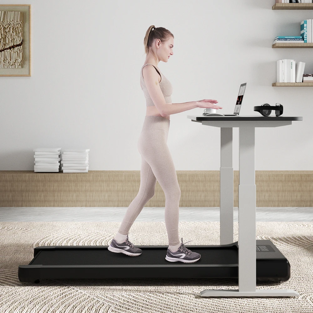 39.39 بوصة وسادة المشي تحت مكتب مشاية محمولة للمنزل التحكم عن بعد شاشة LED 2.5 HP آلة المشي الهادئة #3