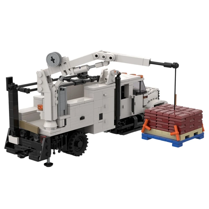 

648 шт. MOC-214812 многофункциональные и практичные грузовики, модель строительного блока, набор кирпичей, креативные детские образовательные подарки
