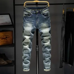 Denim Shorts For Men 2023New Fashion Casual Man Skinny Jeans Men Straight Mens Denim Jeans Cotton Summer Short homme jean Pants
