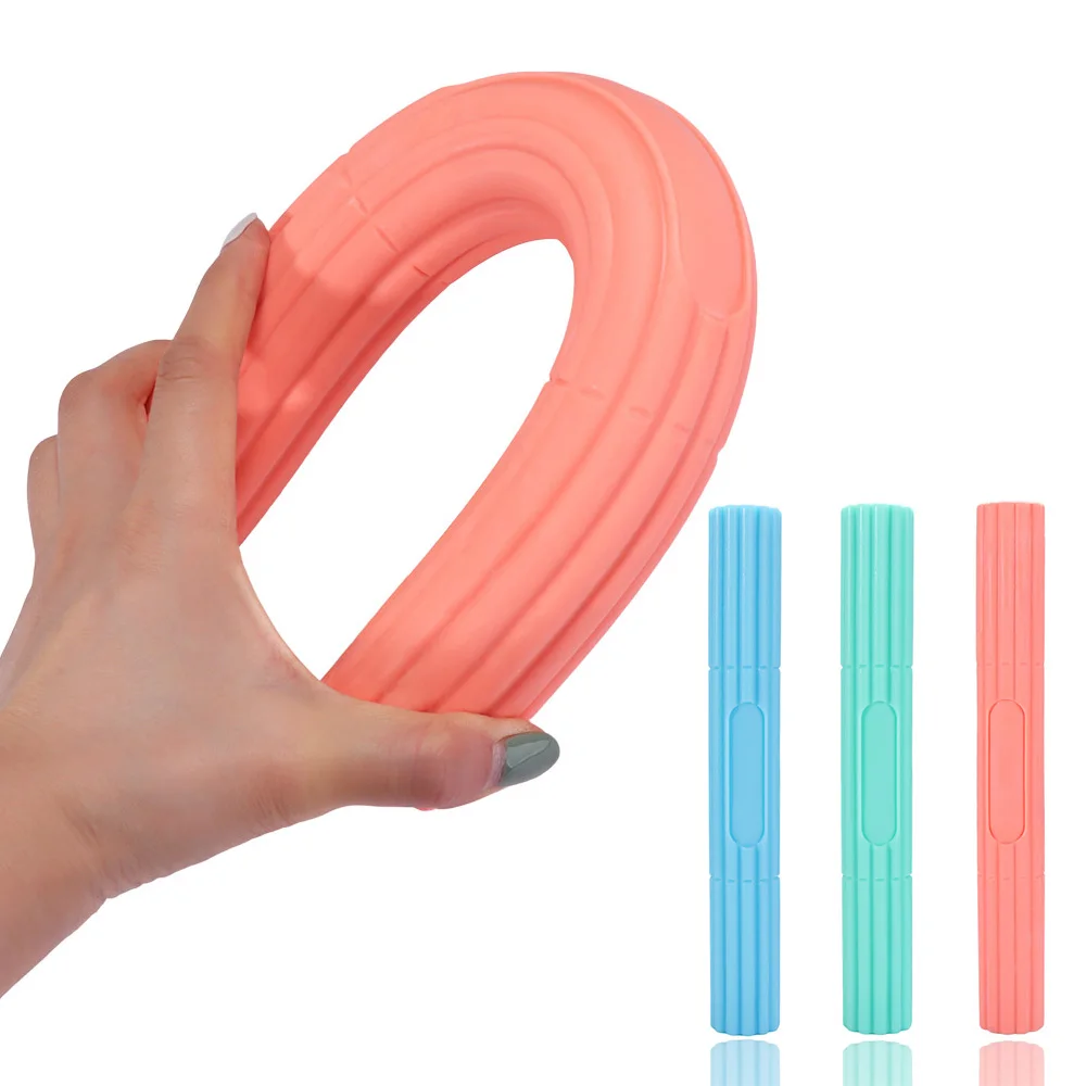 TPR Hand Exerciser Flexible Bars Different Resistance Twist Bar Rod Hand Strengthener Non-slip Power Training