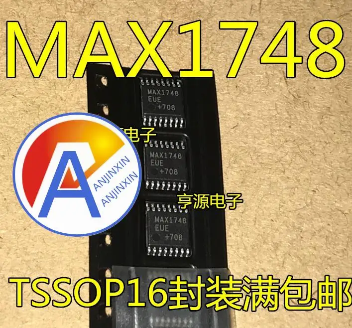 10pcs 100% orginal new  MAX1748 MAX1748EUE TSSOP16