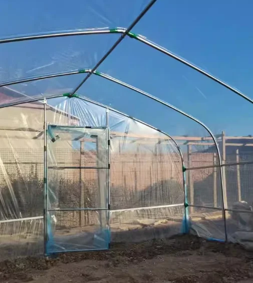 Serra per struttura della casa verde con tunnel in acciaio agricolo 2025Hoop
