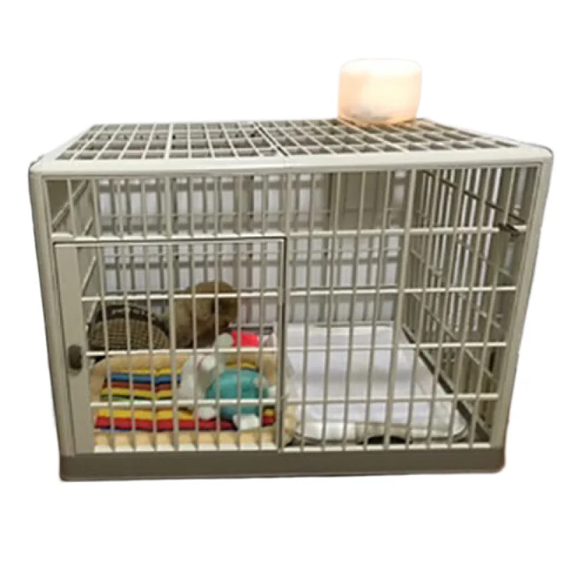 قفص كلب كبير، قفص قطط من الراتنج متوسط الحجم للكلاب الصغيرة في الأماكن المغلقة كورجي شيبا إينو #1