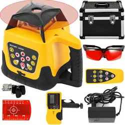 VEVOR 360 Rotary Red Laser Level Auto Self-Leveling ±5 Degrees 500M Range Laser Construction Tools for Outdoor Industry