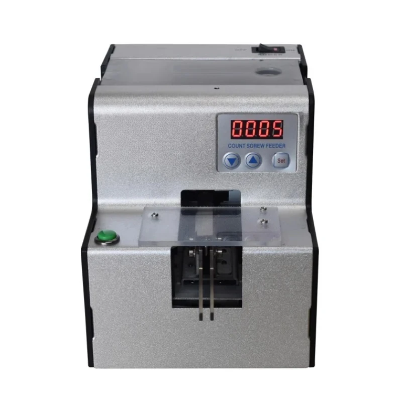 FA-590 Hardware Store Automatic Counting Screw Machine Screw Counter 1.0-5.0 Adjustable Rail Arrangement Counting Screws