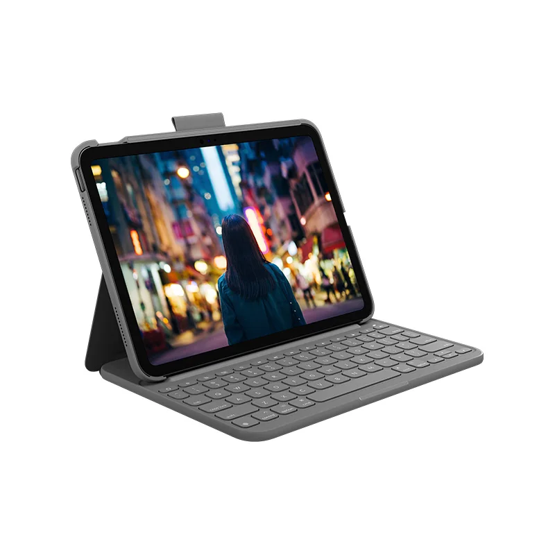 

Logitech Magic Control Keyboard iK1060 Slim Folio for ipad 10th generation，Tablet Keyboard ios