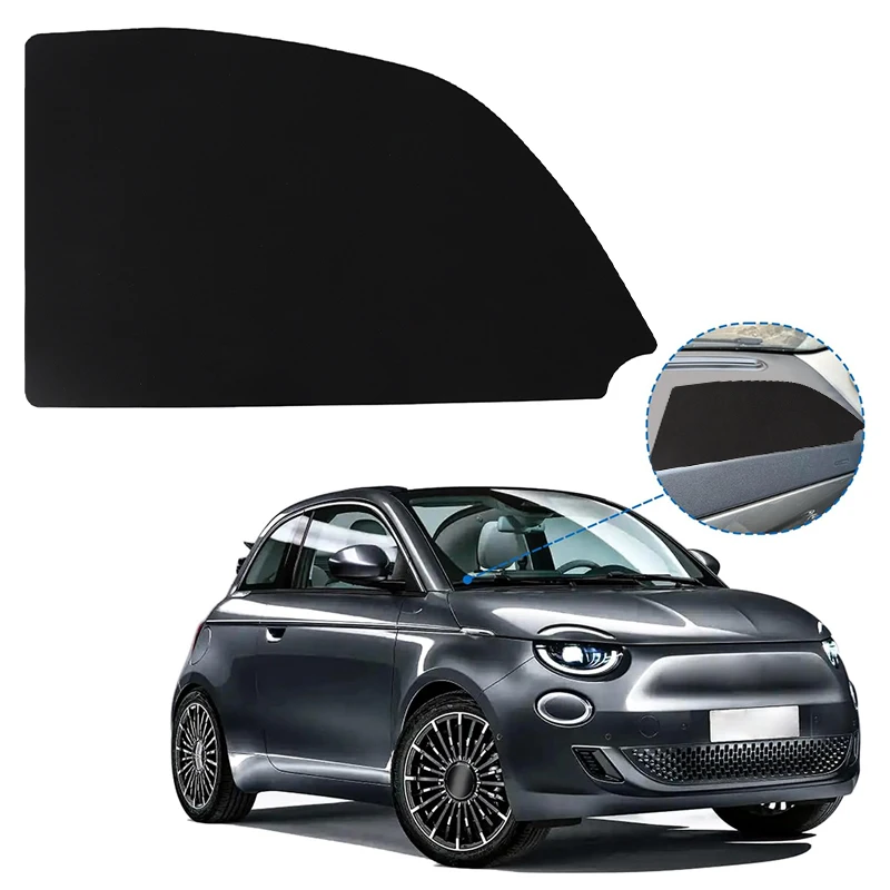 For Fiat 500 Dashboard Mat With Adhesive Backing - Covers Dashboard Imperfections For Left Hand Drive Car Dashboard Decoration