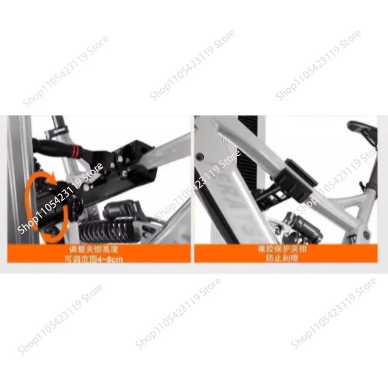 Vertical Wall Mounted Bike Electric Repair Rack Automatic Lifting Bicycle Storage Hanger for Indoor Home Ebike Electric Bike