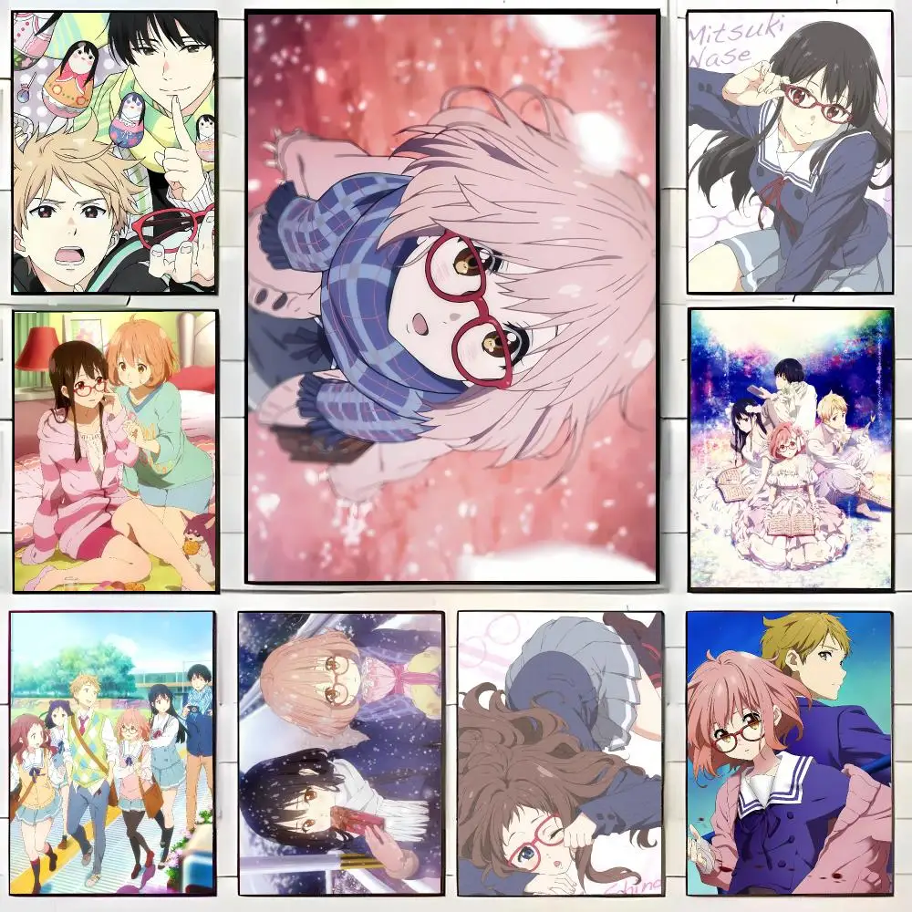 Beyond The Boundary Poster HD Self-Adhesive Wall Decals For Living Room & Bedroom Home Decor Gift