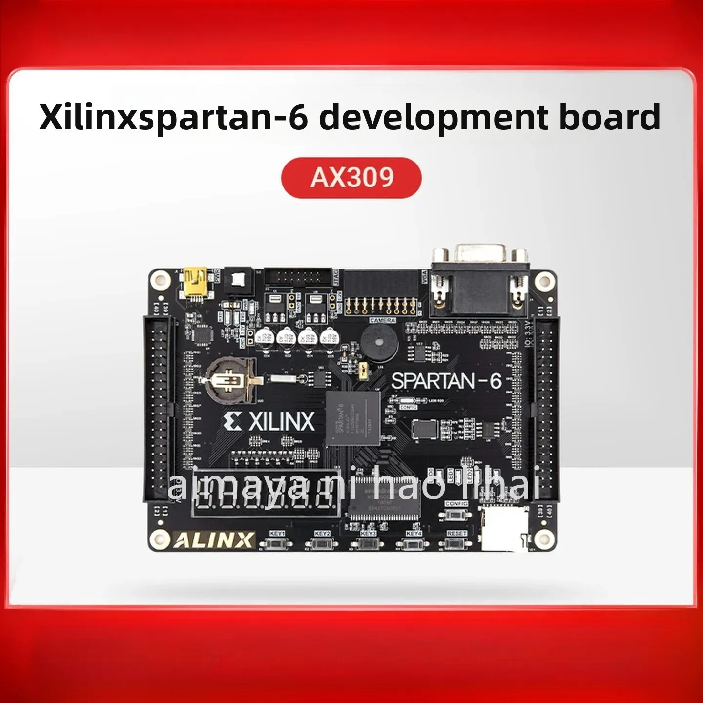 ALINX Black Gold FPGA Development Board XILINX Spartan6 XC6SLX9 FPGA Starter Learning Board