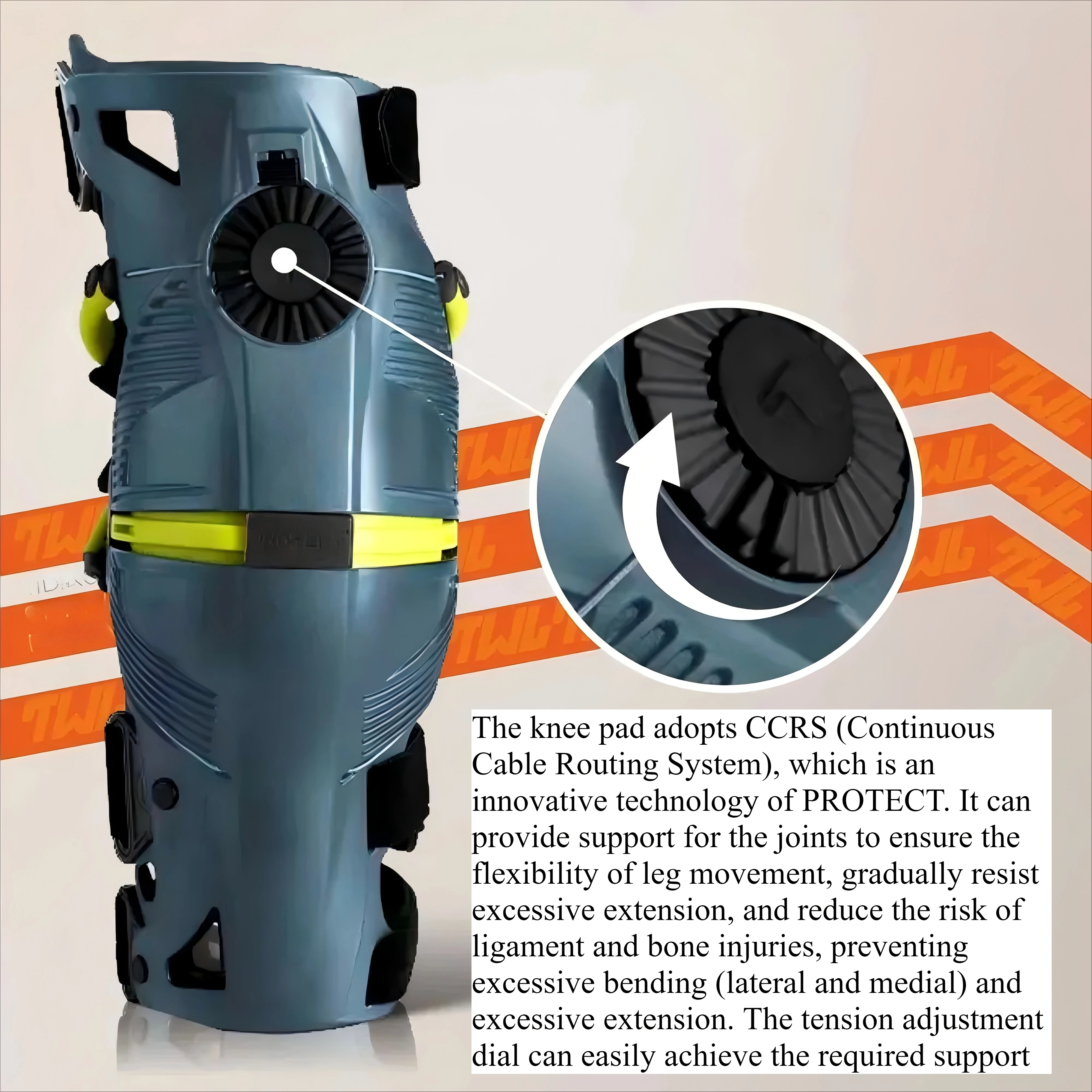Motocross Protective Kneepad For Off-road And Highway Riding Mechanical Leg Protection And Exoskeleton Guards Motorcycle Kneepad