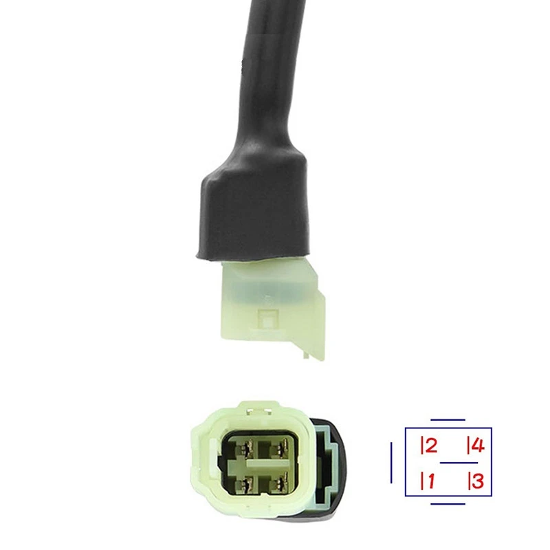 A57E-OBD2 To 4 Pin Diagnostic Adapter Cable Motorcycle Fault Detection Parts For Honda Motorbikes