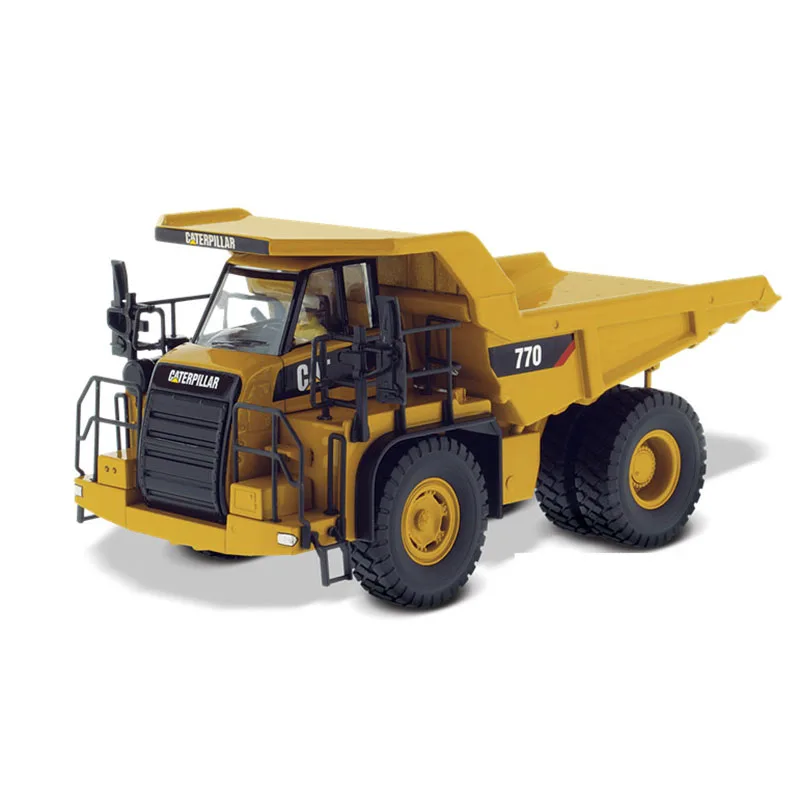 

DM Diecast 1:50 Scale CAT 770 Mine Transporter Tipper Dump Truck Engineering Vehicle Model Collection Souvenir Display 85551C