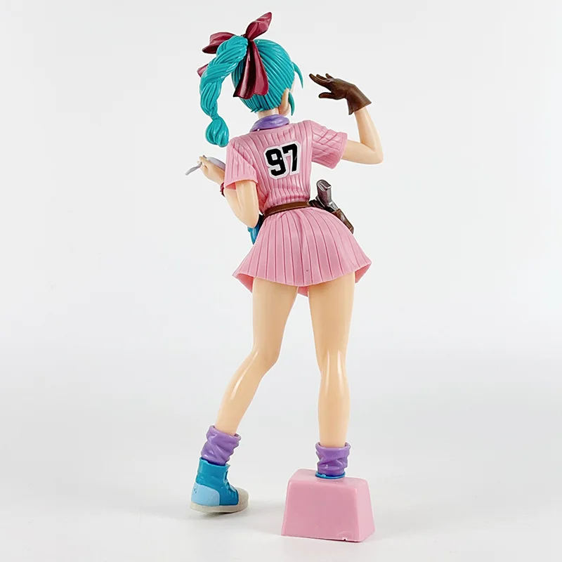 Dragonball Z "Anime debuttion Girl Bulma Action Figures PVC Series 25cm Model Doll Collection giocattoli Desktop ragazzi ragazze regali