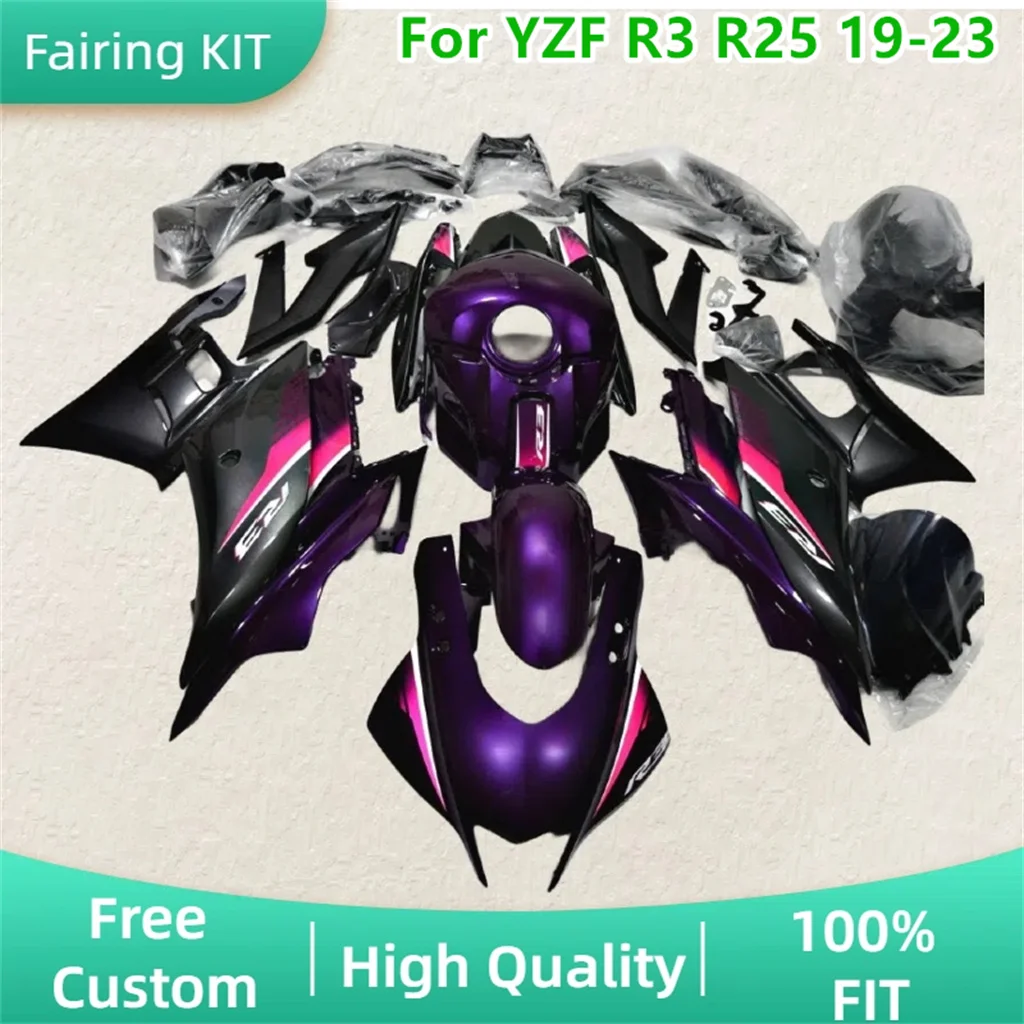 

Prime Fairing Set for YAMAHA YZF R3 19-20 22 23 YZFR3 R25 2019 2020 2021 2022 2023 High Quality Motorcycle Body Repair Bodykit
