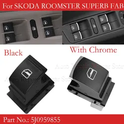 5ND959857 5J0959855 Power Window Master Switch Control Button For VW Jetta Tiguan Golf GTI MK5 MK6 Passat B6 CC Seat Leon MK2 5