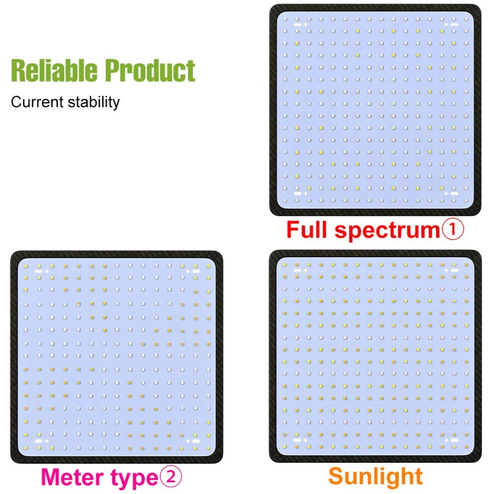 300 واط LED تنمو ضوء الطيف الكامل الكم مجلس زراعة النباتات مصباح للداخلية بوعاء الفاكهة الدفيئة خيمة الطحلب عصاري