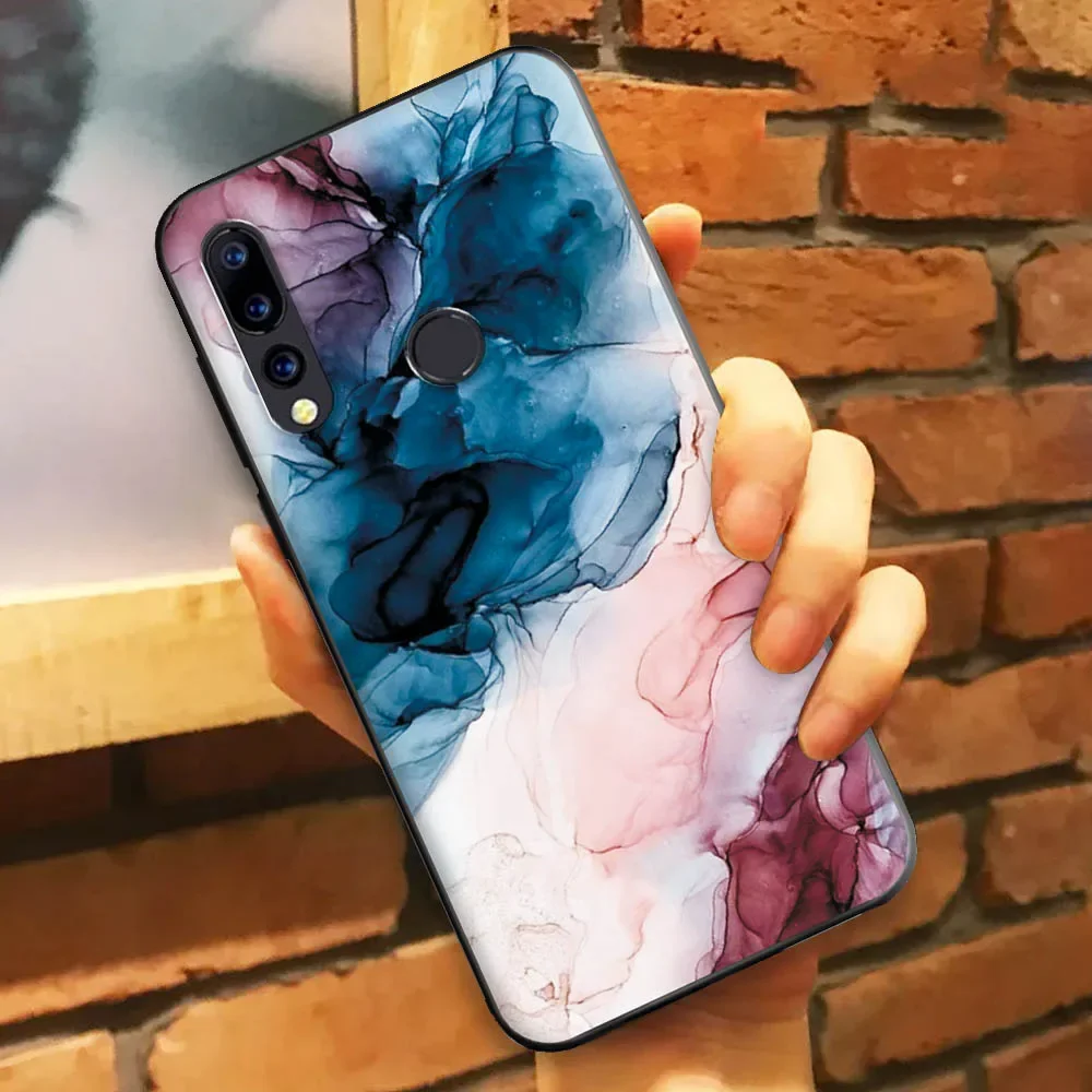 For Umidigi A5 Pro Case Umidigi A5 Pro Case Cover Shockproof Phone Cases For Umidigi A7 A9 Pro Marble Black TPU Silicone Cover