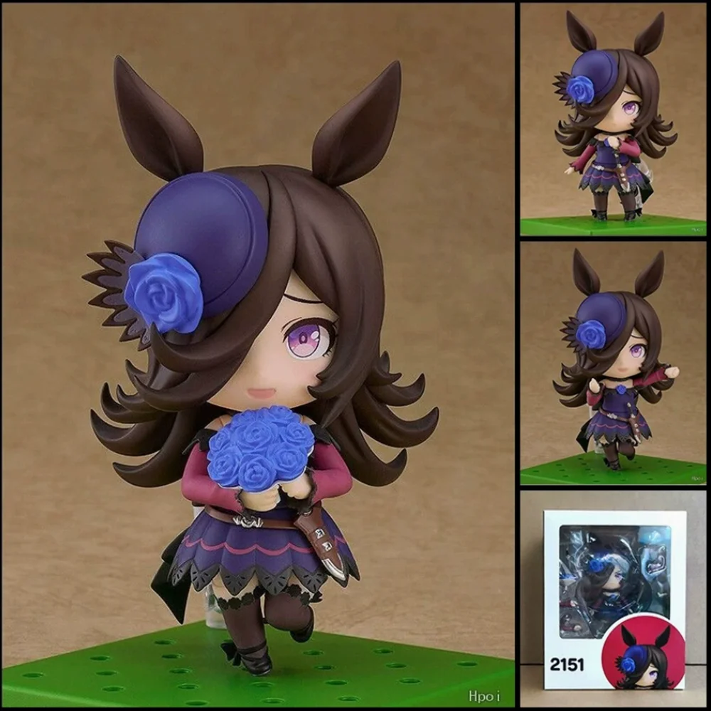 

Аниме-фигурка Umamusume Pretty Derby 2151 Rice Shower Q Version, модель для декора, кукла, игрушка, подарок