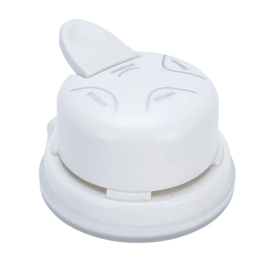 Versatile ABS Corner Rounder Punch Inside Rounded Corner 4 in 1 Corner Rounder R4mm R7mm R10mm Corner Rounder Cutter Card Making
