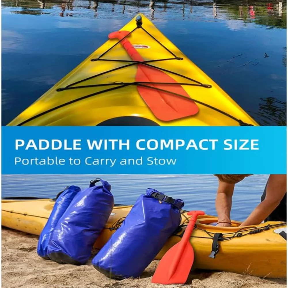 Telescoping Emergency Boat Paddle Aluminum Shaft Lightweight Boat Oars Adjustable Length Canoe Kayak Paddles