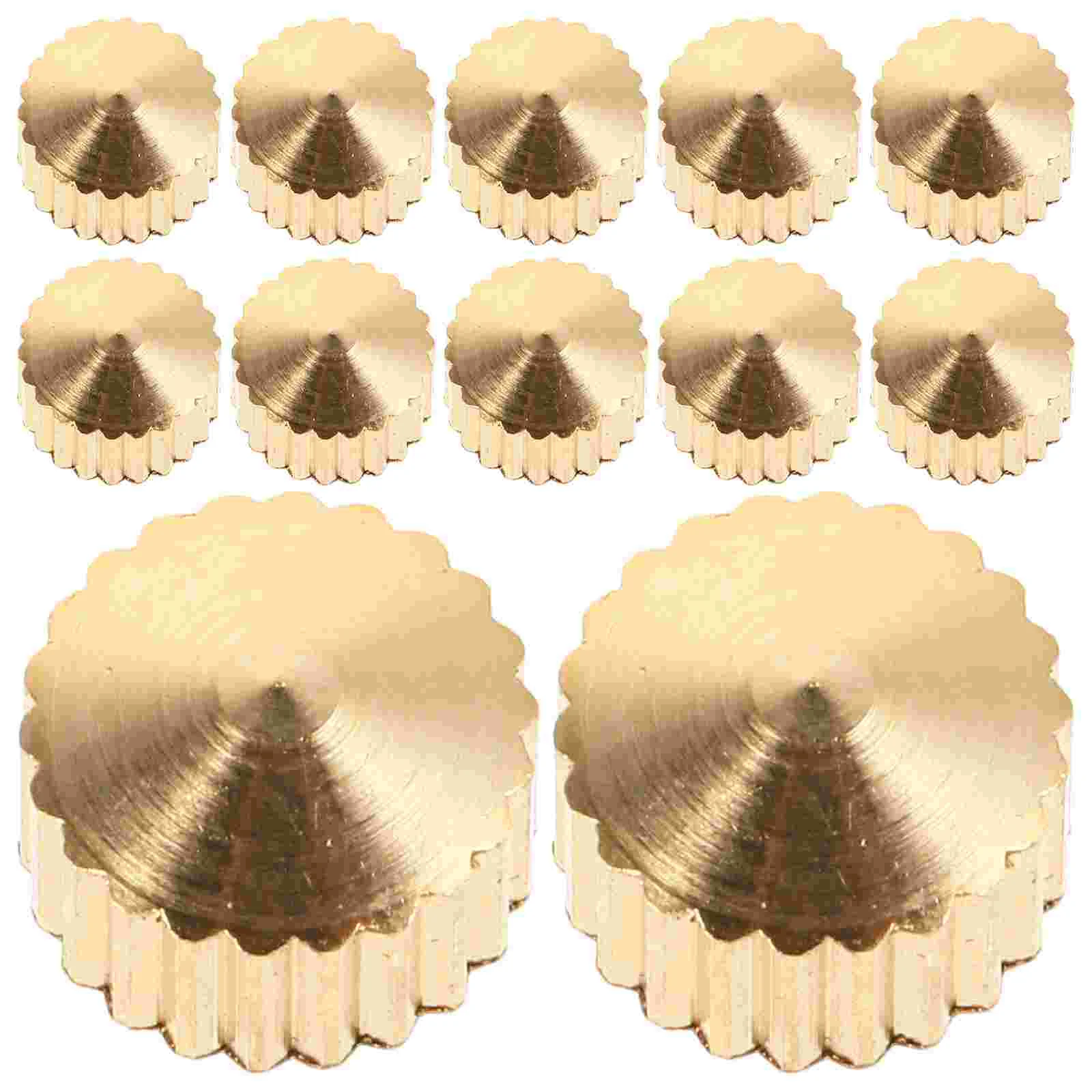 

20 Pcs Watch Accessories Wall Clock Nut Replacement Quartz Movement Parts Metal Mechanism Hand Fixing Hardware Kit