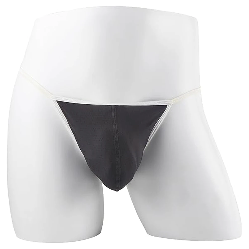 Jinshi Mens Thongs Underwear Sexy Low Rise Gay T-back Breathable Soft Men Panties Underpants G String