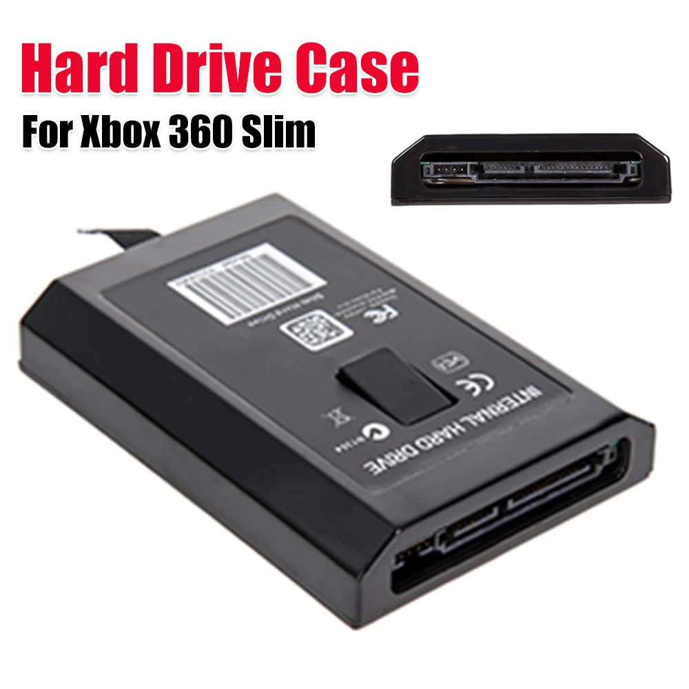Plastic HDD Internal Case for 20GB 60GB 120GB 250GB Portable Internal HDD Hard Disk Drive Box Game Accessories for XBOX 360 Slim