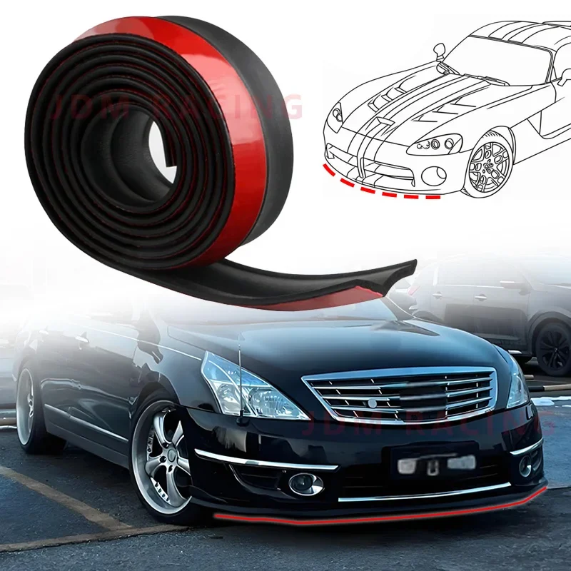 1 pc Long Universal Self Adhesive Auto Rubber Weather Draft Seal Strip, Weatherstrip For Car Window And Door