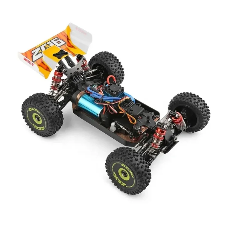 신제품 WLToys 144010 RC 자동차 1:14 전기 브러시리스 모터 레이싱 카 장난감 RC 크롤러 75km/h 고속 브러시리스 RC 자동차