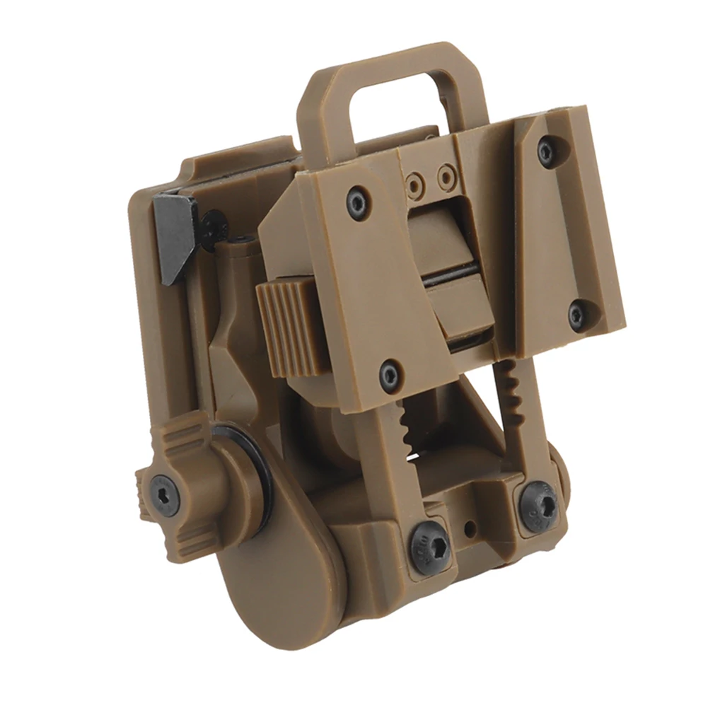 L4G24 NVG جبل قوس حامل قابل للتعديل نظارات الرؤية الليلية جبل طوي خوذة الدعامات لنظارات PVS15 PVS18 PGPNVG18