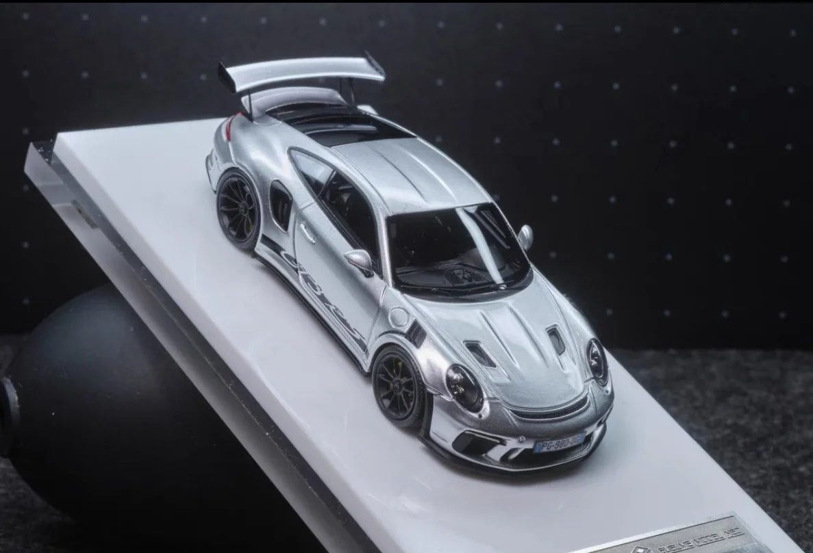 Fuelme 1:64 911(991.2) GT3 RS edición limitada coche en miniatura de resina adorno coleccionable