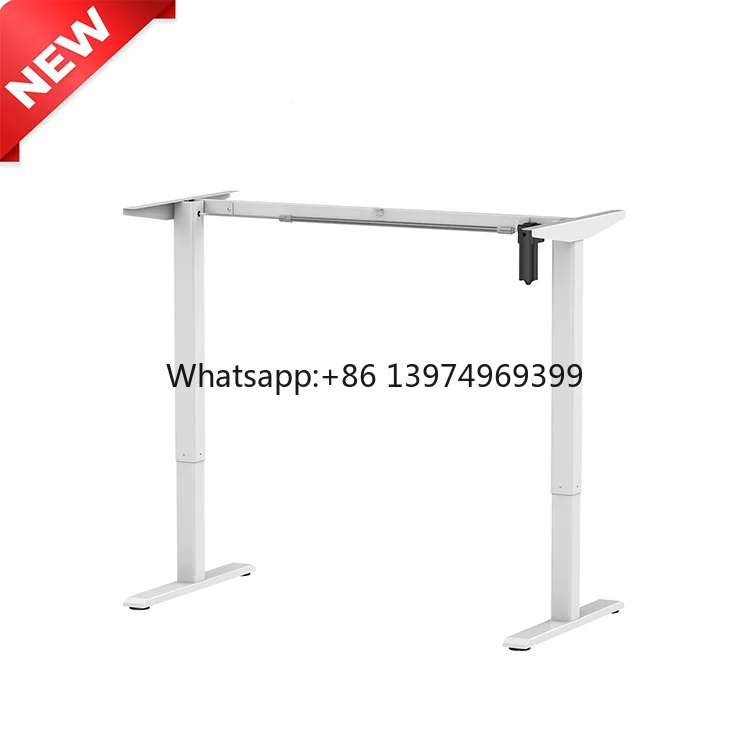 2025 Design Modern Luxury Office Tables Single Motor Computer Desk Electric Sit Standing Study Table for Adult